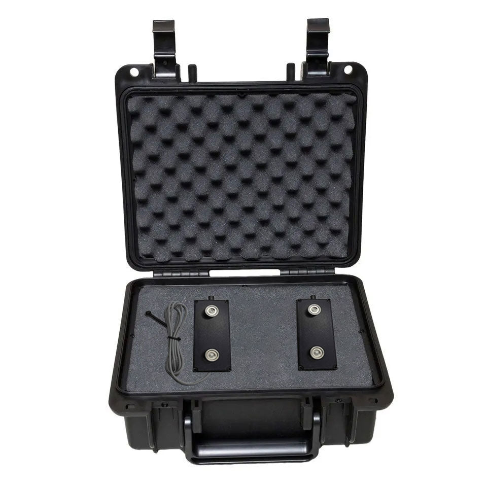 Black Vox Combo Pro Audio Kit in protective case